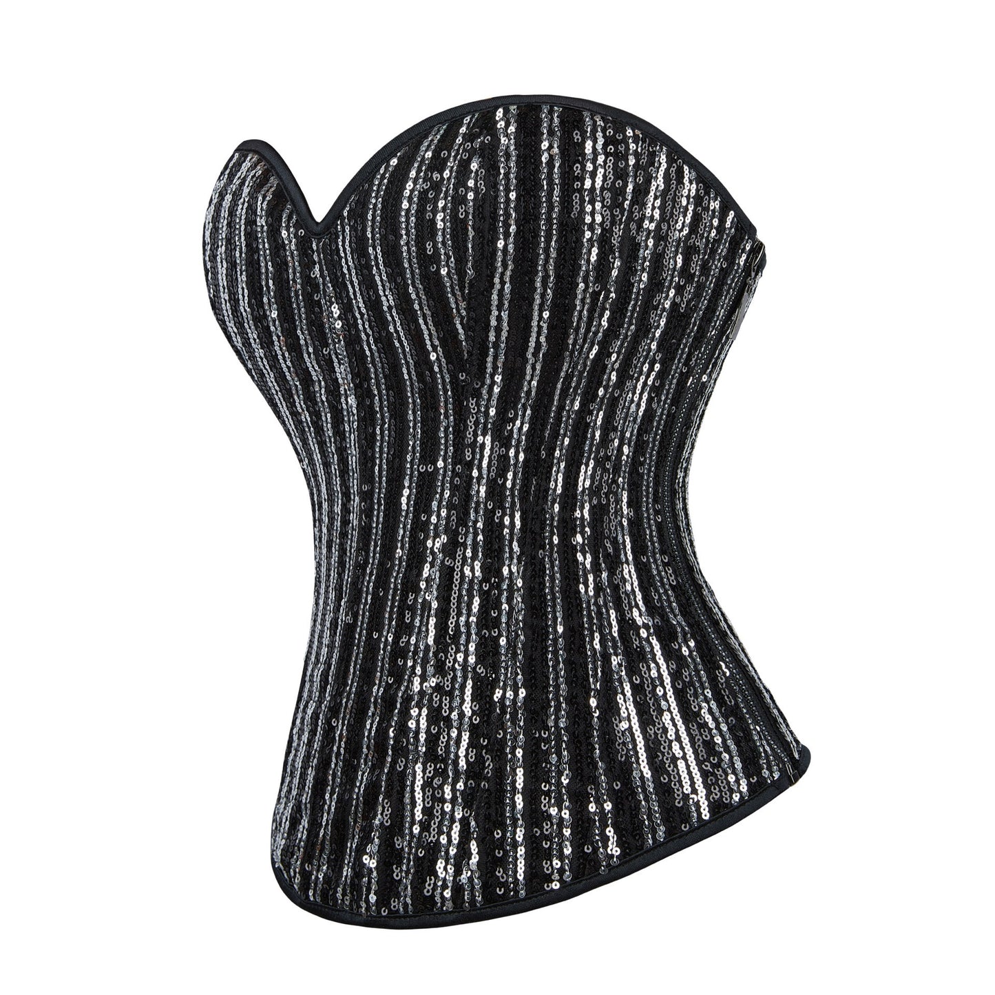 VE13 Sequin Corset Top for Glamorous