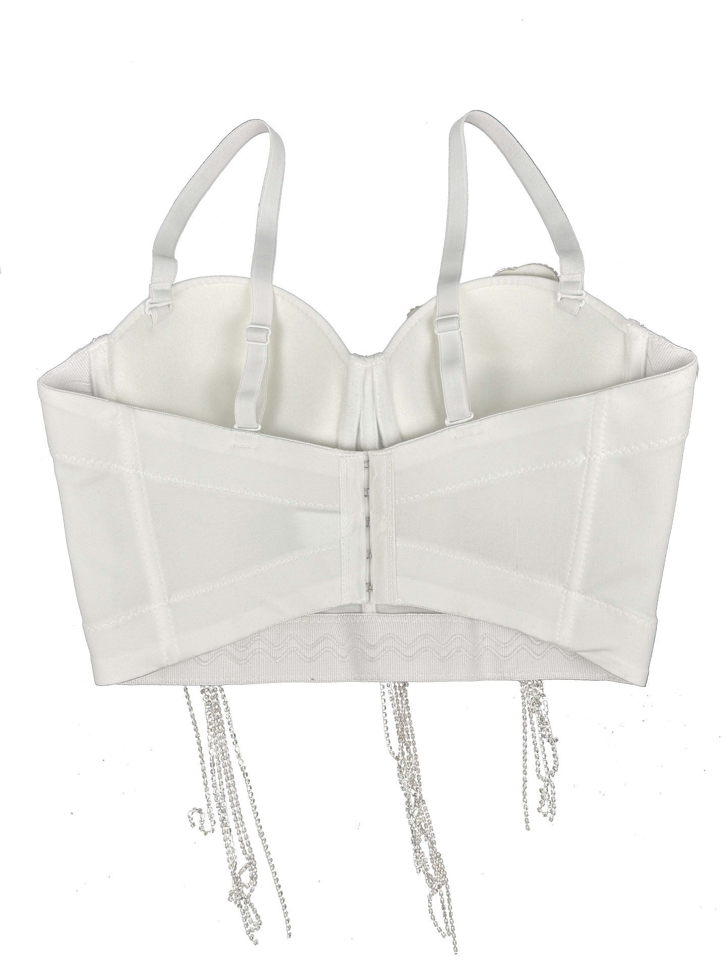 VE18YDiamond Flower Herringbone Corset Bra ¨C Seductive Charm