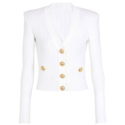 JK031 Knit Cardigan ¨C Classic Versatile Layering Piece