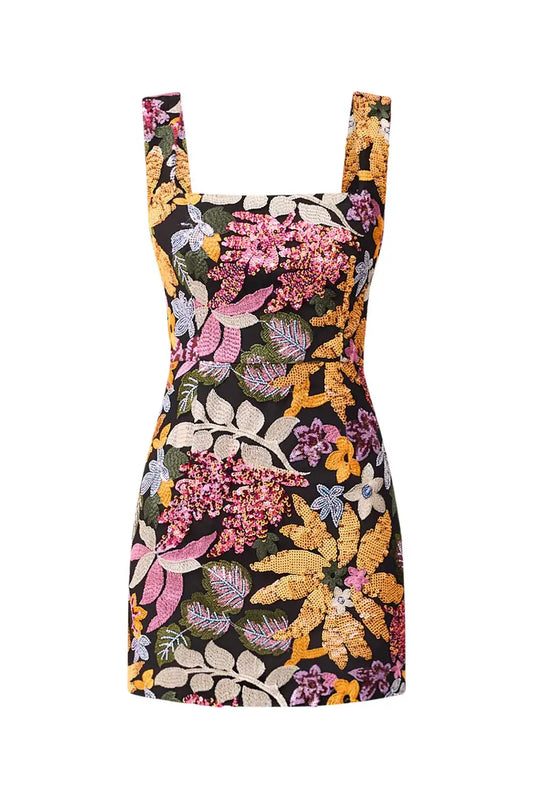 PS5 2026 Sequin Embroidered Short Dress Spring Summer