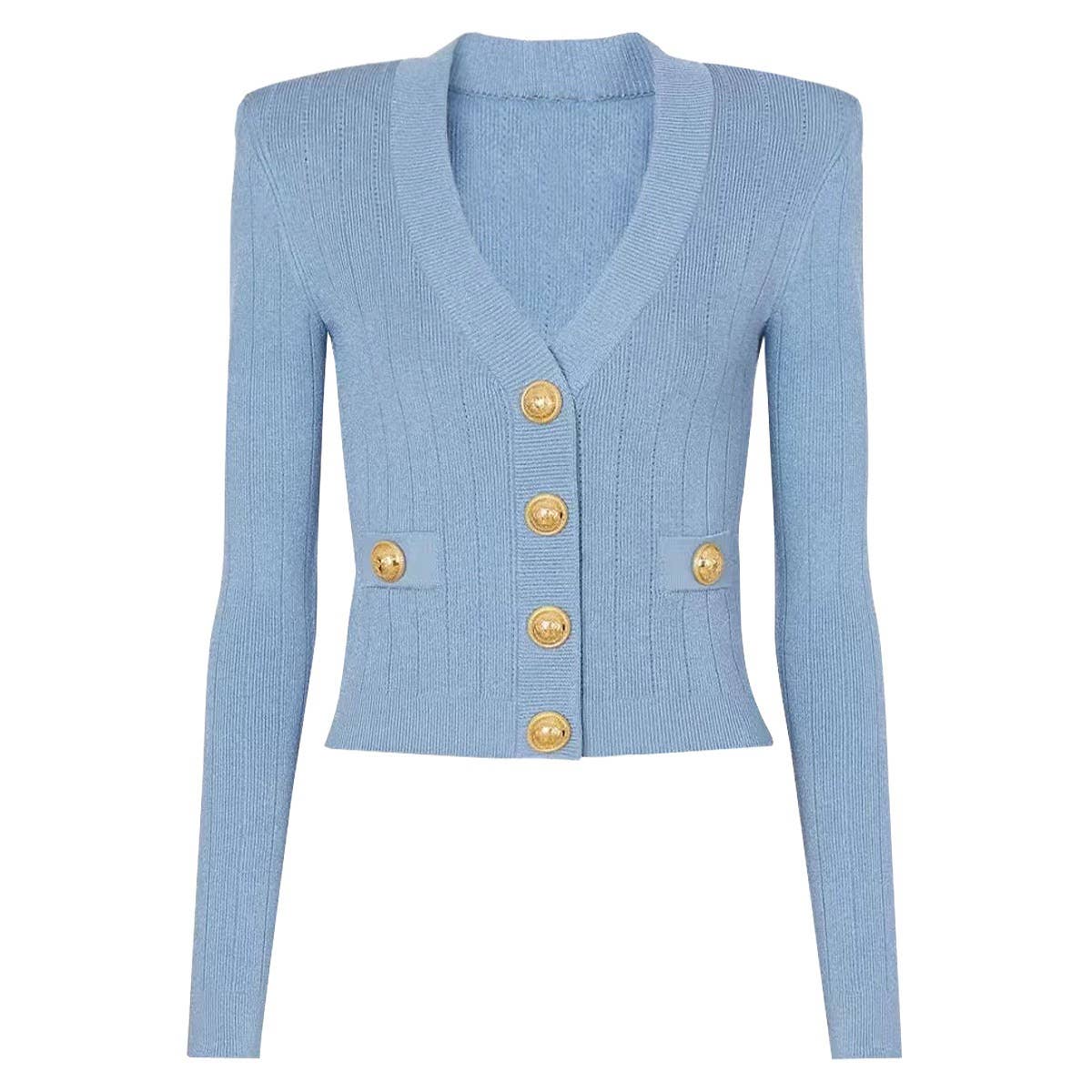 JK031 Classic Knit Cardigan ¨C Soft, Versatile Layering Piece